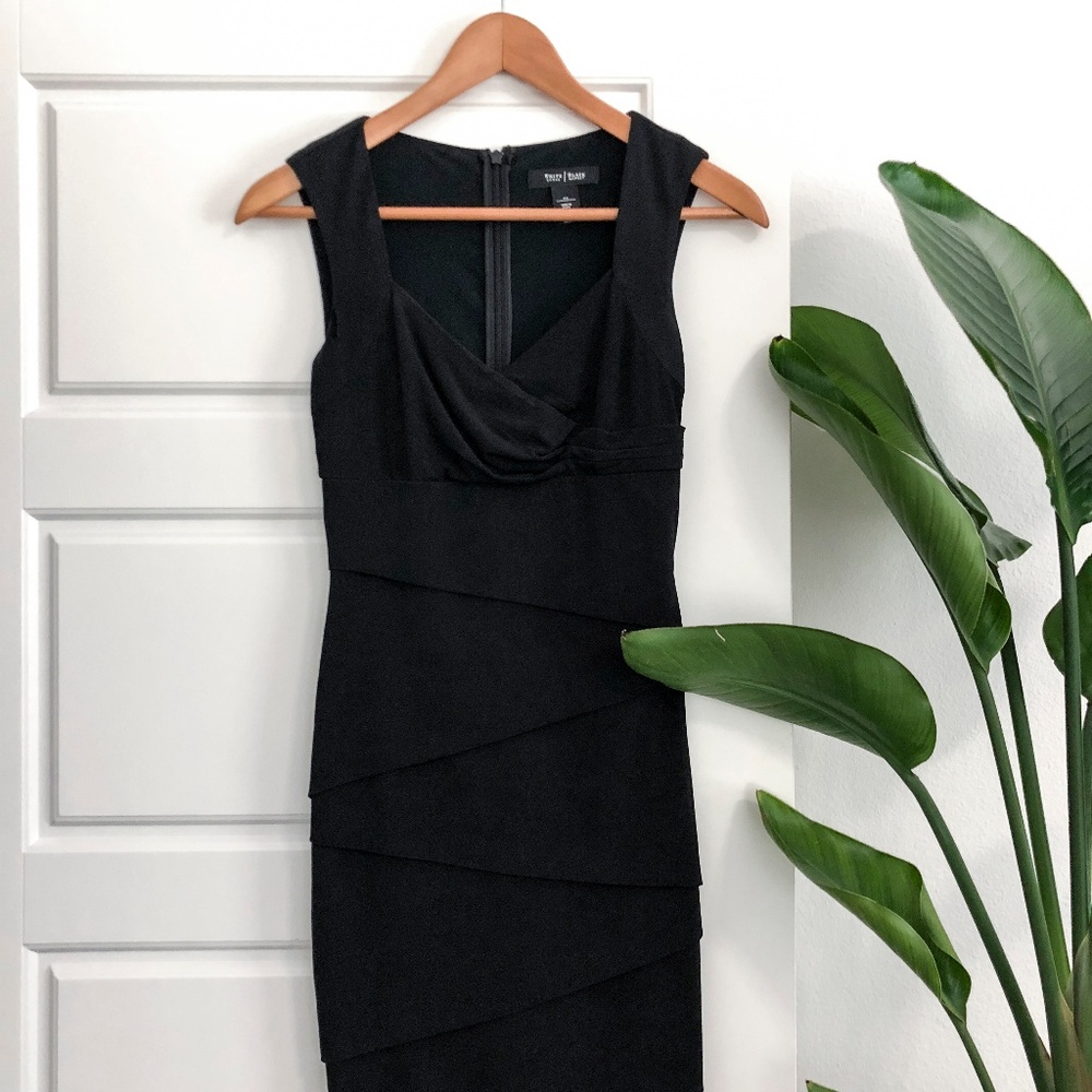 White House Black Market Instantly Slimming LBD